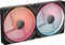 Corsair iCUE LINK LX140-R RGB Dual Pack, schwarz, LED-Steuerung, 140mm, 2er-Pack Vorschaubild