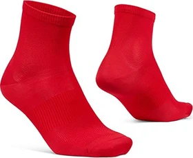GripGrab Airflow Lightweight Short Fahrradsocken rot