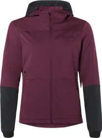 Vaude Qimsa Hooded Softshell Fahrradjacke cassis uni (Damen)