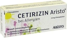 Cetirizin Aristo Filmtabletten, 7 Stück