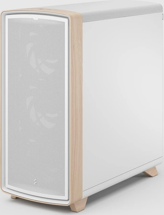 Fractal Design Summit Chalk White TG Clear, Glasfenster