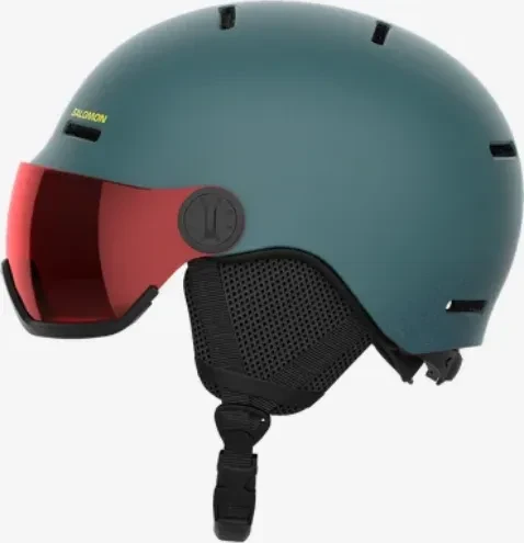Salomon Orka Visor Helm north atlantic (Junior)