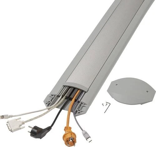 Serpa EasyLoader Alu B15 Kabelkanal, 150x17mm, 1.5m, grau