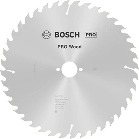 Bosch Professional Optiline Wood Kreissägeblatt 40Z, 254x2.8x30mm, 1 Stück