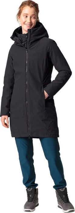Vaude Annecy 3in1 III Funktionsmantel schwarz (Damen)