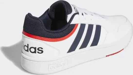 adidas Hoops 3.0 Low Classic Vintage cloud white/legend ink/vivid red