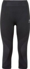 Odlo Performance Warm Hose 3/4 black/odlo concrete grey (Damen)