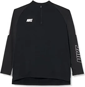 Nike Dri-FIT Squad Funktionsshirt langarm schwarz/weiß (Herren)