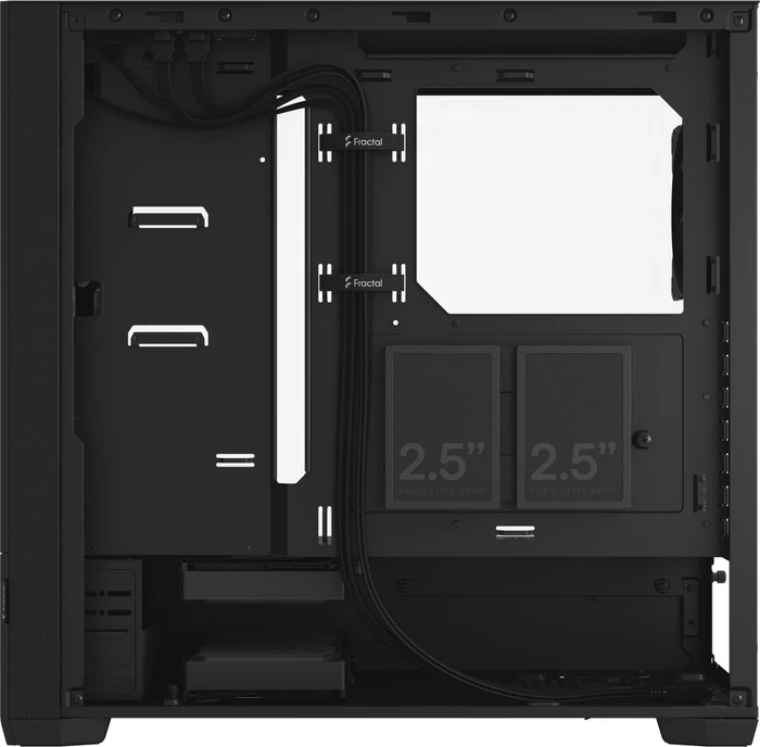 Fractal Design Pop Silent Black TG Clear Tint, Glasfenster, schallgedämmt