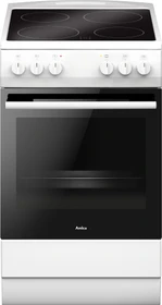 Amica SHC 903 010 W Elektroherd mit Glaskeramik-Kochfeld