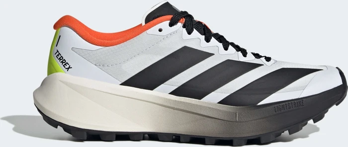 adidas Terrex Agravic 4 cloud white/core black/semi impact orange (Damen)