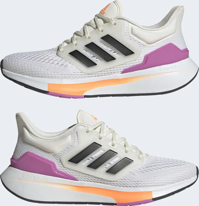 adidas EQ21 cloud white/core black/pulse lilac (Damen)