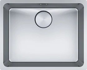 Franke Mythos MYX 110-50 Unterbau Becken mittig mit Ablauffernbedienung edelstahl