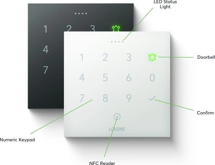Loxone NFC Code Touch for Nano, weiß