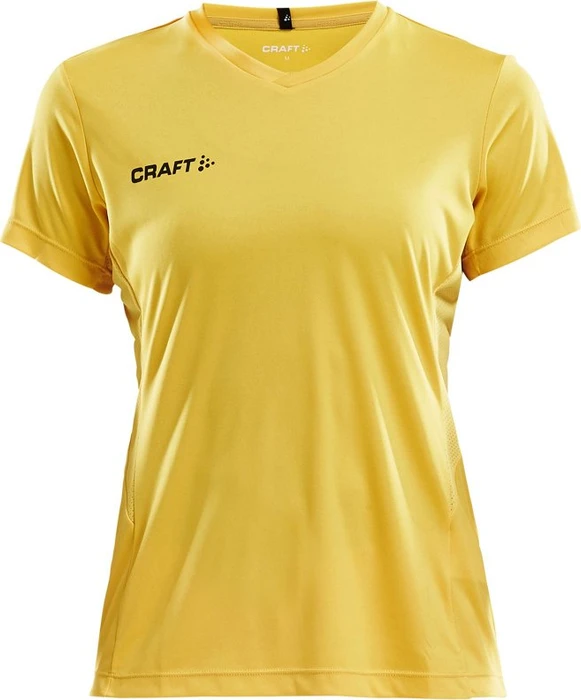 Craft Squad Go Funktionsshirt kurzarm sweden yellow (Damen)