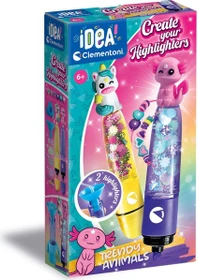 Clementoni Idea Deine Textmarker-Kreationen - Tiere im Trend