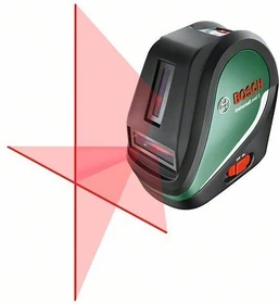 Bosch DIY UniversalLevel 3 Batterie-Kreuzlaser inkl. Tasche