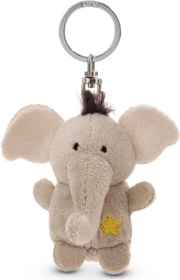 Nici Elefant mit Stern Schlüsselanhänger 5cm