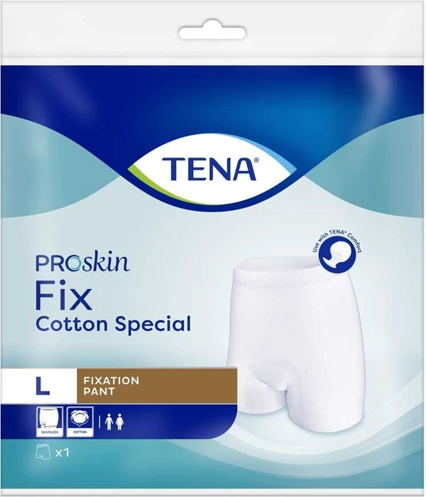 Tena Fix Cotton Special Fixierhose Größe L, 1 Stück