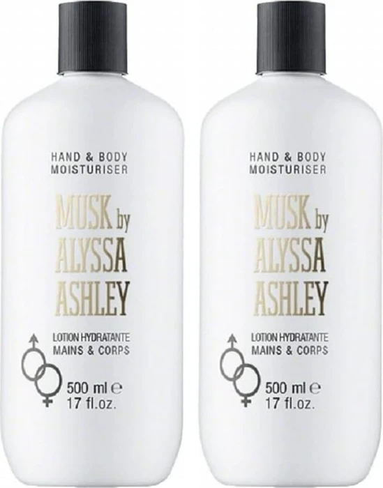 Alyssa Ashley Musk Hand & Body Lotion, 500ml