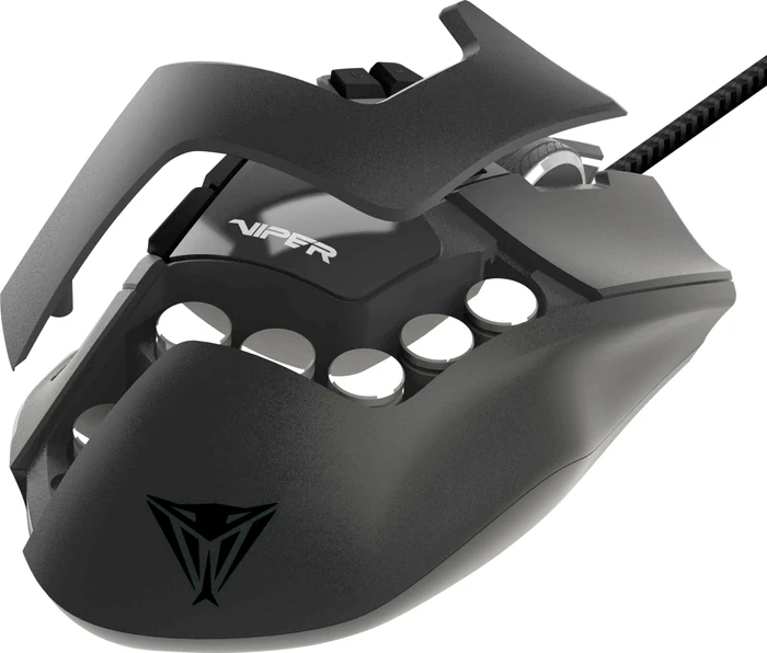 Patriot Viper V570 RGB Blackout Edition Laser Gaming Mouse, USB