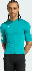 adidas Tempo 3-Streifen Trikot kurzarm pure teal (Herren)