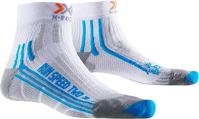 X-Bionic Run Speed Two Laufsocken weiß/türkis (Damen)
