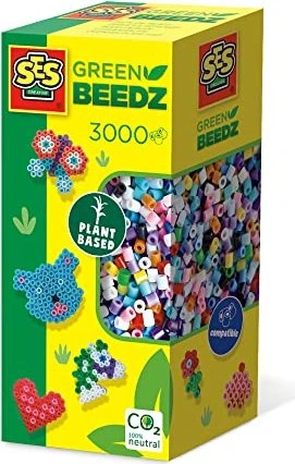 Ses Creative Green Beedz Bügelperlen Mix 3000