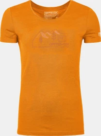 Ortovox 150 Cool Vintage Badge Funktionsshirt kurzarm autumn leaves (Damen)