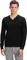 Falke Basic Apparel V-Ausschnitt Pullover schwarz (Herren) Vorschaubild