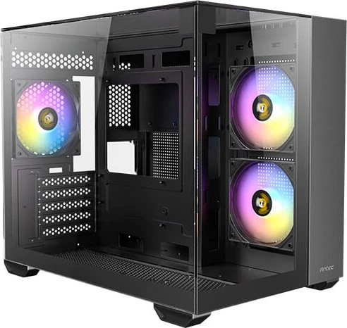 Antec CX600M Trio ARGB, schwarz, Glasfenster