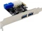 InLine Schnittstellenkarte, 2x USB-A 3.0, 1x USB 3.0 Header, PCIe 2.0 x1 Vorschaubild