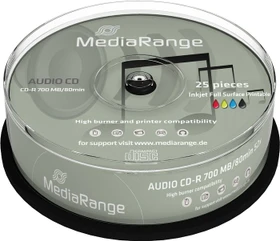 MediaRange CD-R 80min/700MB, 25er Spindel