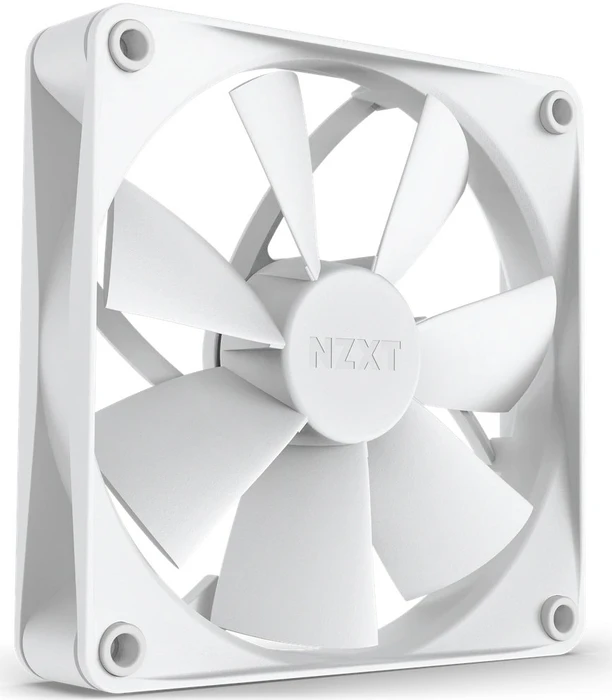 NZXT F Series F120P (2022), Matte White, weiß, 120mm