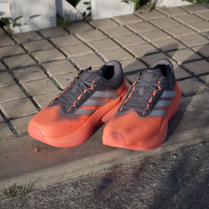 adidas Supernova Rise 3 aurora onix/silver metallic/lucid orange (Herren)