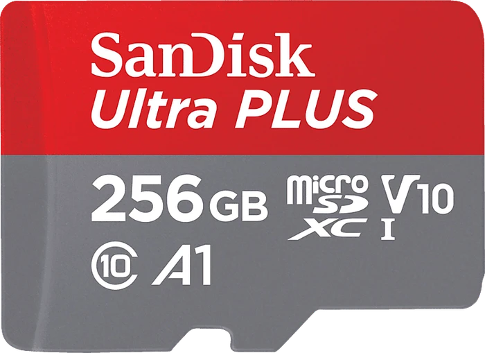 SanDisk Ultra PLUS R160 256GB Kit, UHS-I U1, A1, Class 10