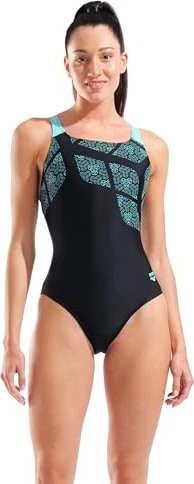 Arena Kikko Badeanzug black/water (Damen)