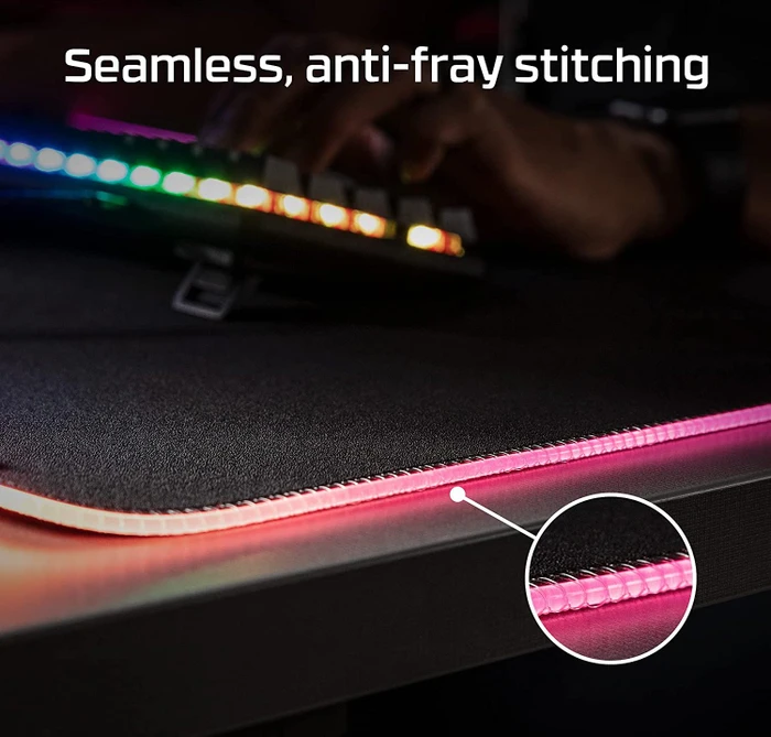HP HyperX Pulsefire Mat RGB Mousepad, XL 900x420mm, schwarz