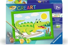 Ravensburger Malen nach Zahlen CreArt Krokodil an Land