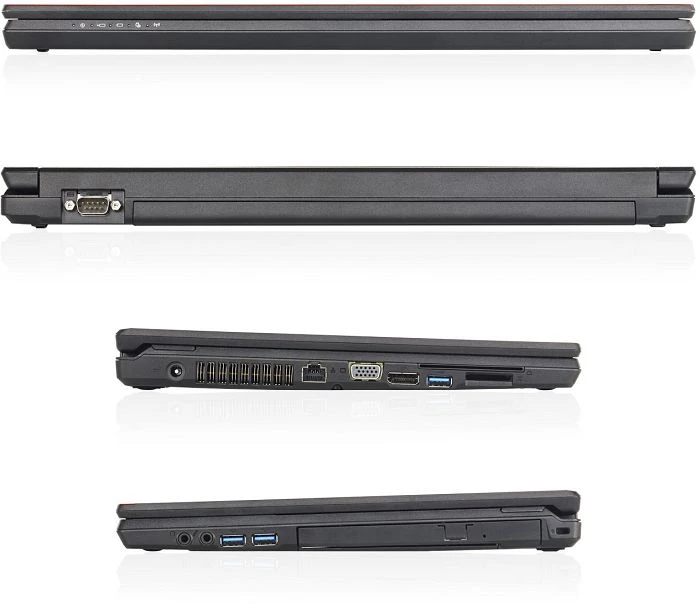 Fujitsu Lifebook E554, Core i5-4210M, 4GB RAM, 500GB HDD, DE