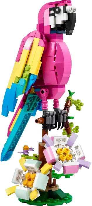 LEGO Creator 3in1 - Exotischer pinkfarbener Papagei