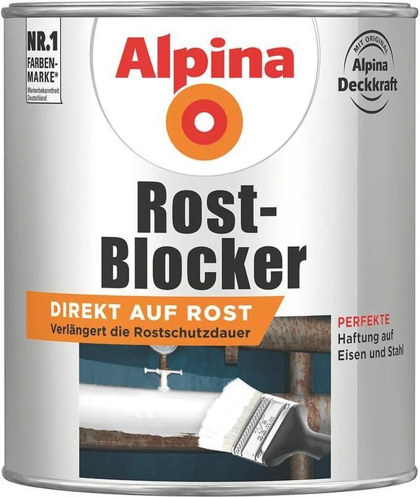 Alpina Farben Metallschutz-Lack Rostblocker
