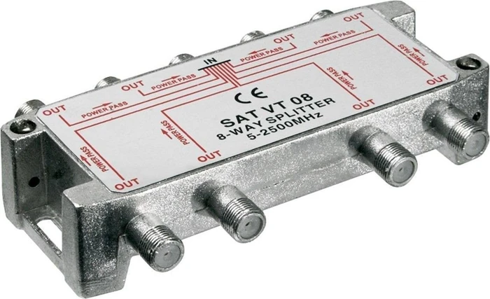 Wentronic Goobay SAT-Verteiler 8-fach