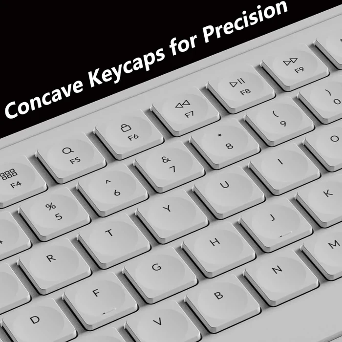 Keychron B6 Pro Ultra-Slim Wireless, Ivory White, USB/Bluetooth, UK