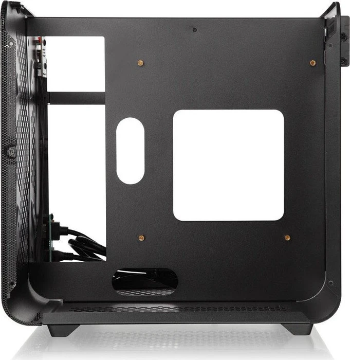 Raijintek Metis Evo TGS, schwarz, Glasfenster, Mini-ITX