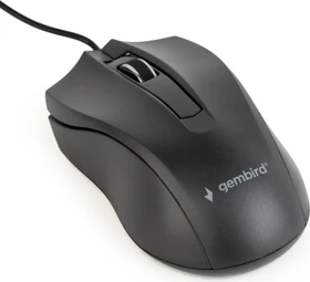 Gembird Optical Mouse 3B-01 schwarz, USB (MUS-3B-01)
