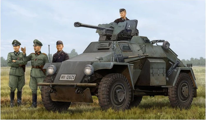 HobbyBoss German Leichter Panzerspähwagen Sd.Kfz.221 (83814)