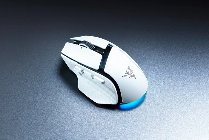 Razer Basilisk V4 HyperSpeed, weiß, USB/Bluetooth