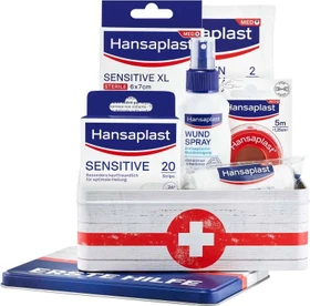 Hansaplast Erste-Hilfe-Wundversorgung-Set Kombipackung, 1 Stück