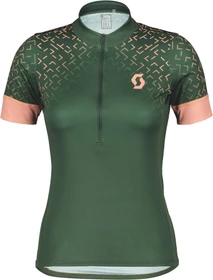 Scott Endurance 20 Trikot kurzarm smoked green/crystal pink (Damen)